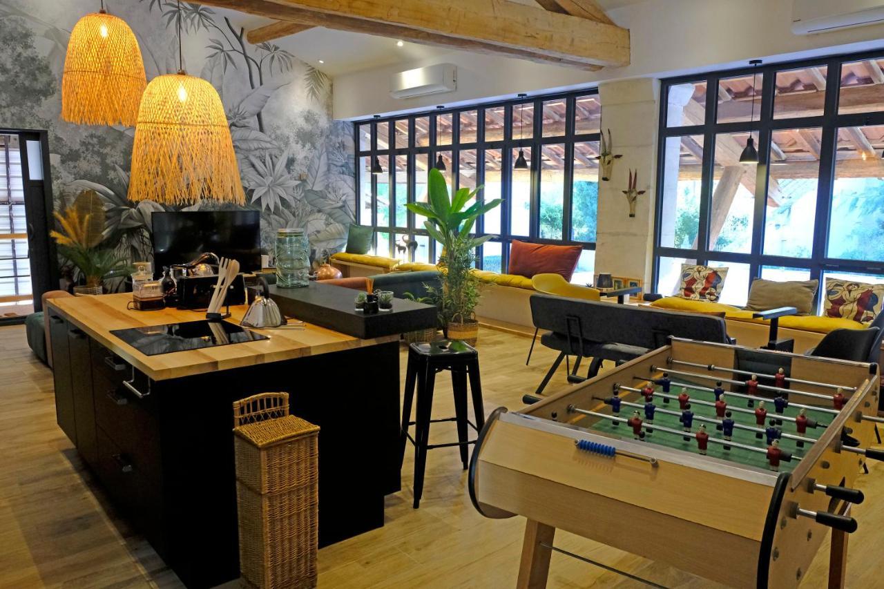 Le Loft De La Grange Bed & Breakfast Арл Екстериор снимка